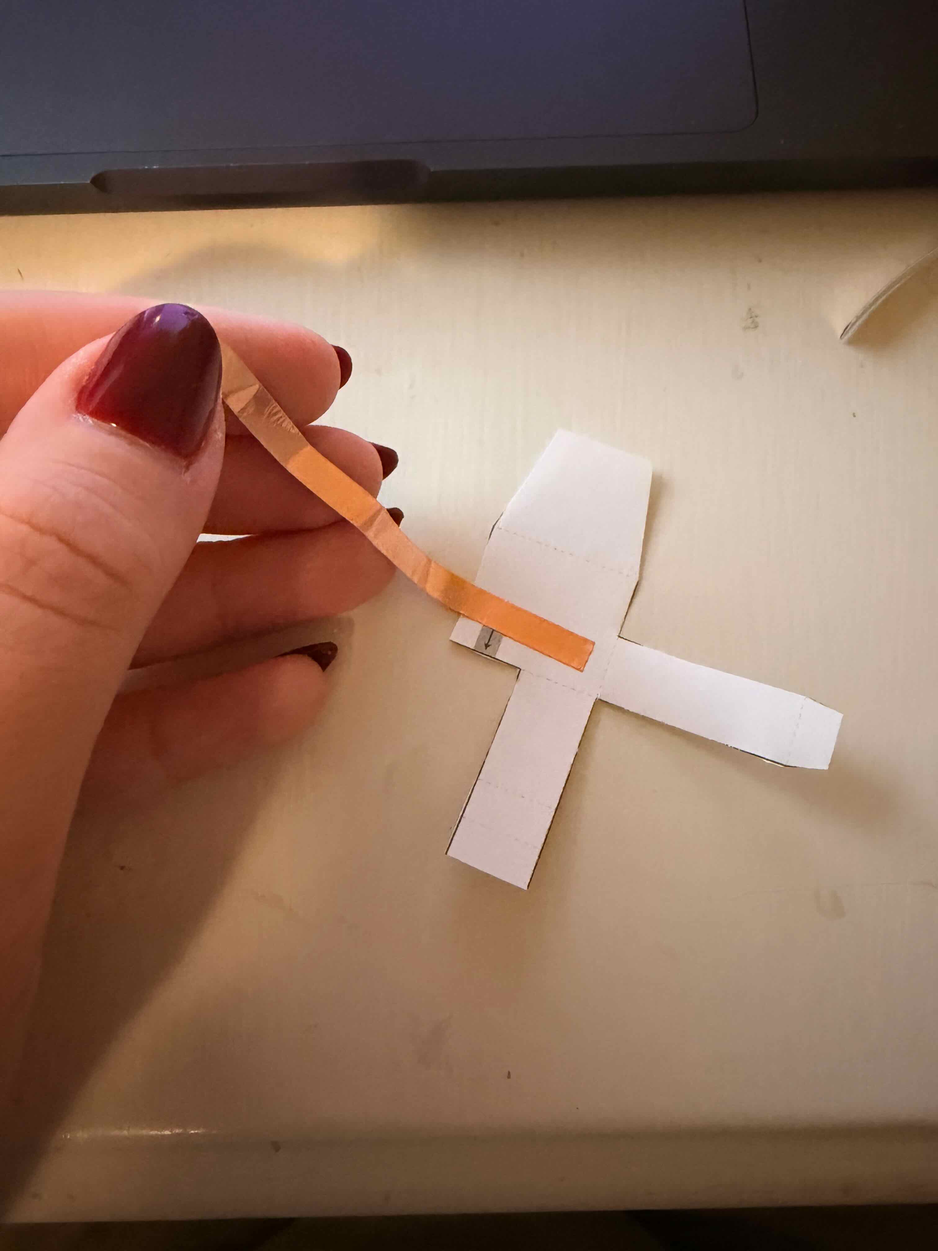 Investigating modular components and their connections.